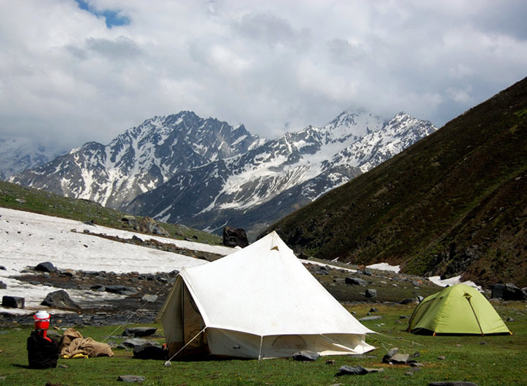 Camping on Leh Manali Highway