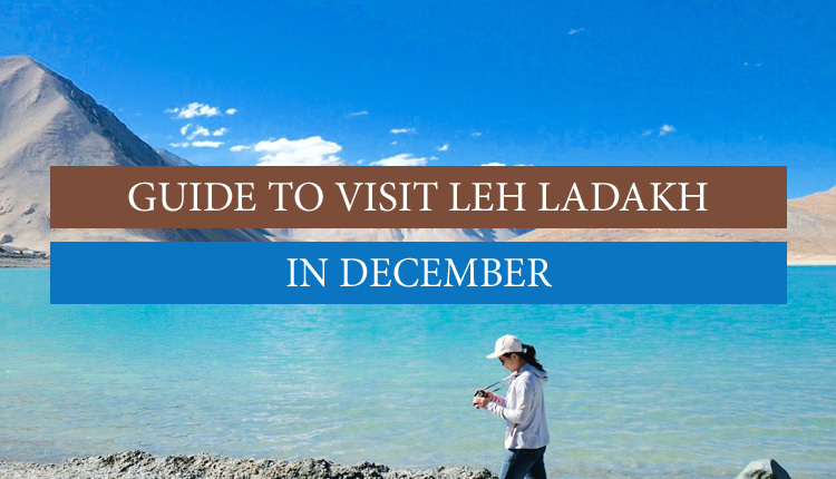 Leh Ladakh in December
